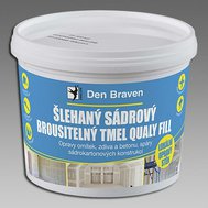 Šlehaný sádrový brousitelný tmel 250ml, DEN BRAVEN, 00302BD