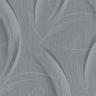 Vliesové tapety na zeď GMK 10218-10, rozměr 10,05 m x 0,53 m, abstrakt s odlesky šedý, Erismann