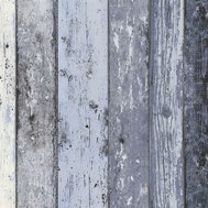Vliesové tapety na zeď Wood´n Stone 855060, dřevěné desky modré, rozměr 10,05 m x 0,53 m, A.S.Création