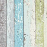 Vliesové tapety na zeď Wood´n Stone 855077, dřevěné desky modro-zelené, rozměr 10,05 m x 0,53 m, A.S.Création Vliesové tapety na zeď Wood´n Stone 855077, dřevěné desky modro-zelené, rozměr 10,05 m x 0,53 m, A.S.Création