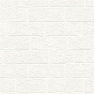 Vliesové tapety na zeď Boys & Girls 35981-1, cihla bílá, rozměr 10,05 m x 0,53 m, A.S.Création