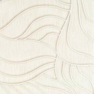 Vliesové tapety na zeď Colani Visions 53361, abstraktní listy bílé s perleťovou konturou, rozměr 10,05 m x 0,70 m, MARBURG