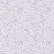 Vliesové tapety na zeď IMPOL Paradisio 2 10125-31, listy šedo-bílé, rozměr 10,05 m x 0,53 m, Erismann