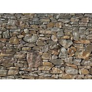 Fototapeta kamenná zeď, rozměr 368 cm x 254 cm, fototapety Komar 8-727
