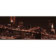 Vliesové fototapety Brooklyn Bridge VL233VEP, rozměr 250 cm x 104 cm, IMPOL TRADE