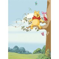 Fototapety Disney Medvídek Pú , rozměr 184 cm x 254 cm, na stromě, Komar 4-4116