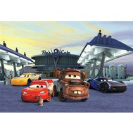 Fototapety Disney Cars 3 Mc Queen a Burák, rozměr 368 cm x 254 cm, stanoviště, Komar 8-4101