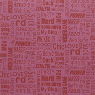 Samolepící tapety text růžový 12838, rozměr 45 cm x 15 m, GEKKOFIX