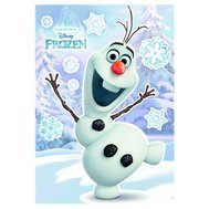 Samolepky na zeď, rozměr 50 cm x 70 cm, Disney Frozen Olaf, Komar 14047
