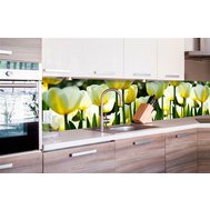 Samolepící tapety za kuchyňskou linku, rozměr 260 cm x 60 cm, tulipány, DIMEX KI-260-009
