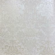 Vliesové tapety na zeď La Veneziana 3 57925, zámecký vzor damašek bílý, rozměr 10,05 m x 0,53 m, MARBURG
