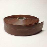 Podlahová lemovka z PVC samolepící čokoládově hnědá 28202129, rozměr 5,3 cm x 25 m, IMPOL TRADE