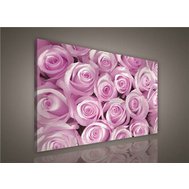 Obraz na plátně růžové růže 127O1, 100 x 75 cm, IMPOL TRADE