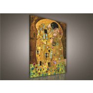 Obraz na plátně A la Gustav Klimt Polibek 144O1, 75 x 100 cm, IMPOL TRADE