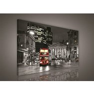 Obraz na plátně Double Decker v Londýně 298O1, 100 x 75 cm, IMPOL TRADE