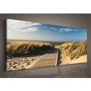 Obraz na plátně písečná pláž 411O3, 145 x 45 cm, IMPOL TRADE
