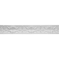 Polystyrenové dekorativní lišty M29, rozměr 1000 x 45 x 90 mm, bílá s ornamenty, IMPOL TRADE
