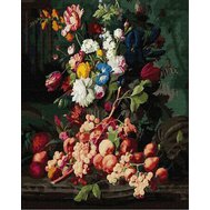 Malování podle čísel GX31399, květinový pugét, rozměr 40 x 50 cm, Impol Trade