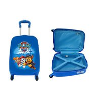 Dětský kufr vysoký na kolečkách BC-PP-001, rozměr 32x48x23 cm, kufr Paw Patrol - Tlapková patrola modrý, Impol Trade