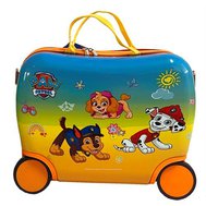 Dětský kufr nízký na kolečkách oranžový BC-PP-014, rozměr 32x48x23 cm, kufr Paw Patrol oranžový - Tlapková patrola, Impol Trade