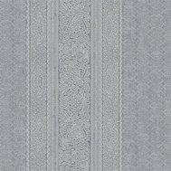 Vliesové tapety na zeď IMPOL Timeless 10071-24, rozměr 10,05 m x 0,53 m, drobné ornamenty šedé na černém podkladu, ERISMANN