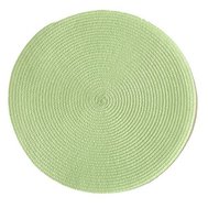 Jutové dekorativní prostírání na stůl 35870908 RATAN zelené 37 cm, IMPOL TRADE
