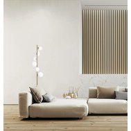Lamelové dekorační panely MILO 28060023, zlatá lišta, rozměr 12,2 x 270 cm, IMPOL TRADE