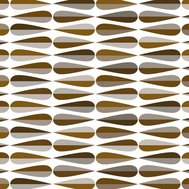 Ubrus PVC 132C, metráž, 20 m x 140 cm, retro geometrický vzor šedo-hnědý, IMPOL TRADE Ubrus PVC 132C, metráž, 20 m x 140 cm, retro geometrický vzor šedo-hnědý, IMPOL TRADE