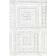 Ubrus PVC 3670071 čtverce bílé metráž, 20 m x  140 cm, IMPOL TRADE