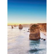 Vliesové fototapety, rozměr 184 x 254 cm, útes při západu slunce v Austrálii, W+G 5037-2V-1